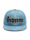 Supreme | Crown New Era 59Fifty Fitted Hat Light | Blue