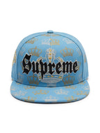 Supreme | Crown New Era 59Fifty Fitted Hat Light | Blue