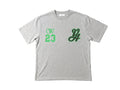Off-White 23 Varsity Skate Short-Sleeve Tee Melange Grey
