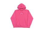 Supreme Classic Logo Miami Shop Hoodie Swetshirt Pink