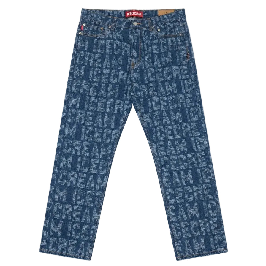 Ice Cream Sweet Tooth Strawberry Fit Jeans Blue Moon