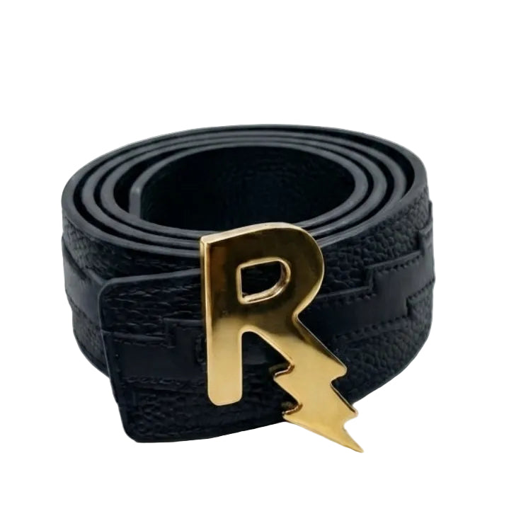 Rexotic Correa Belt Phantom Chrome Buckle Black