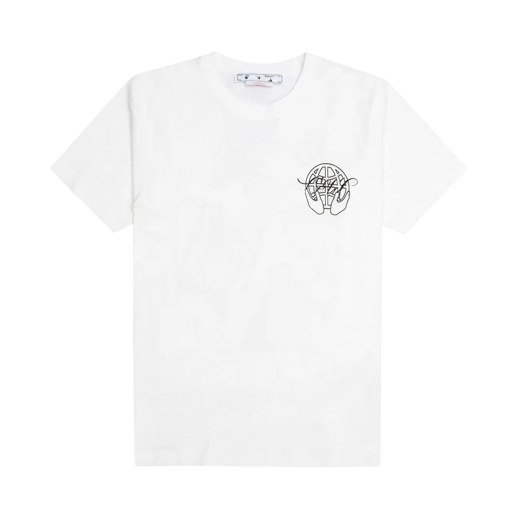 Off-White Hand Arrow Over T-Shirt White/Black