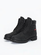 Supreme x Timberland 6 Premium Waterproof Boot Supreme Diamond Plate Black