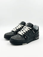 Louis Vuitton | LV Trainer Sneaker Denim Black Grey | 6.5 UK (40.5 EUR)