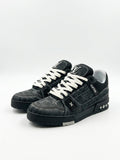 Louis Vuitton | LV Trainer Sneaker Denim Black Grey | 6.5 UK (41/41.5)
