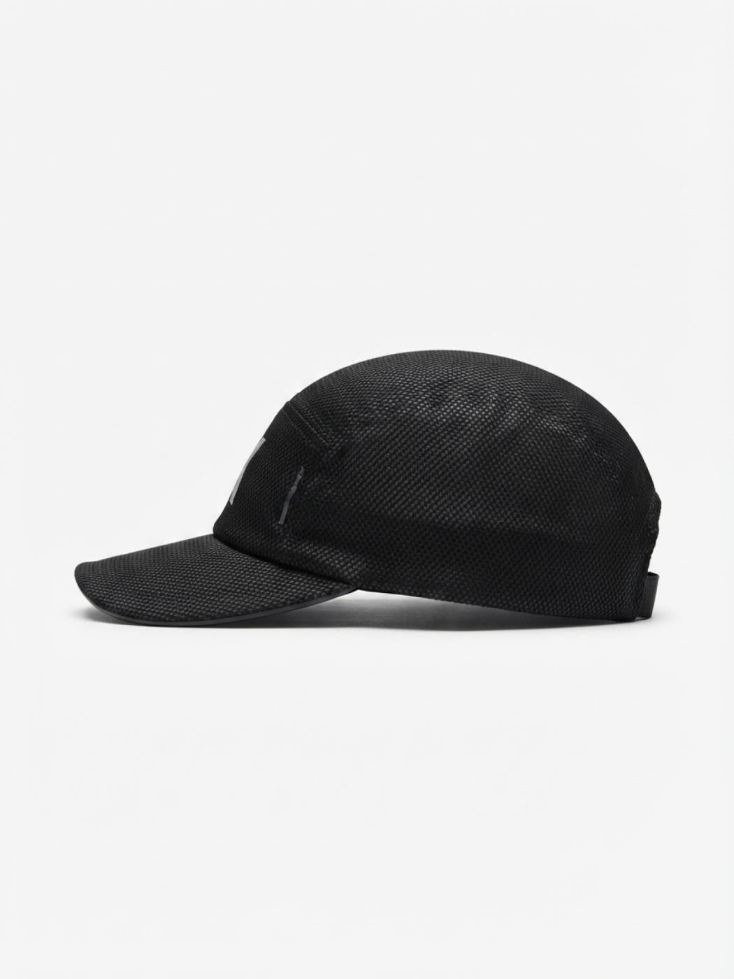 Suprme | Men's Black Supreme Metallic Mesh Cap | Black