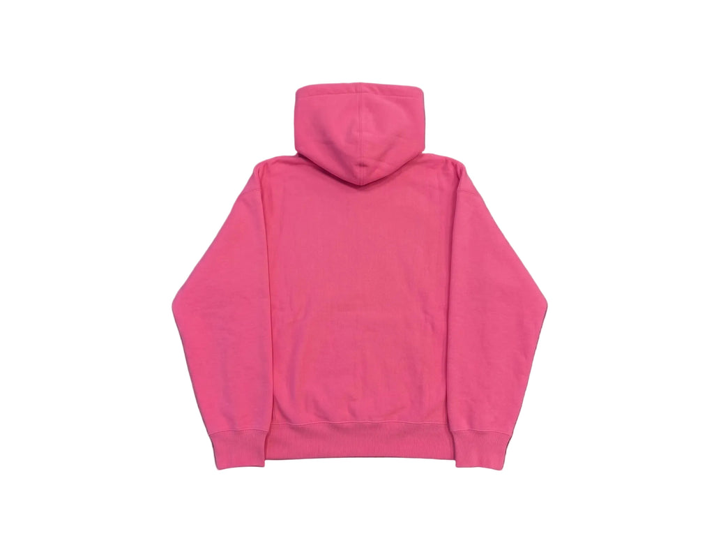 Supreme Classic Logo Miami Shop Hoodie Swetshirt Pink