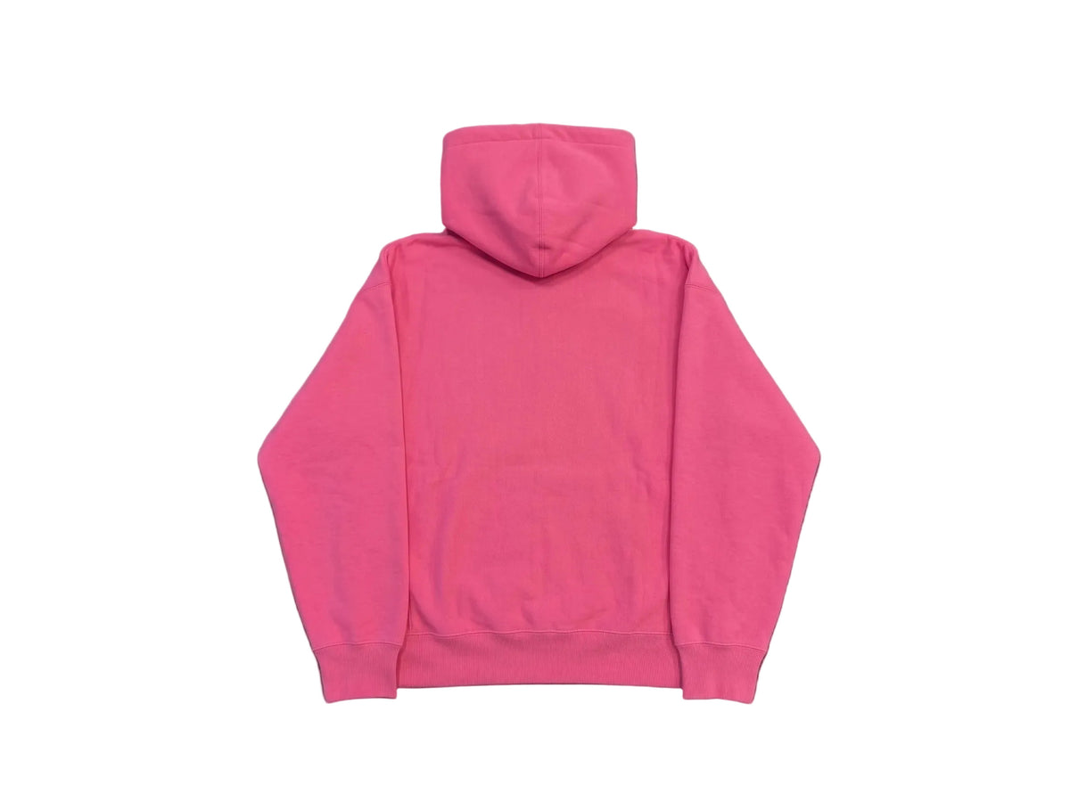 Supreme Classic Logo Miami Shop Hoodie Swetshirt Pink