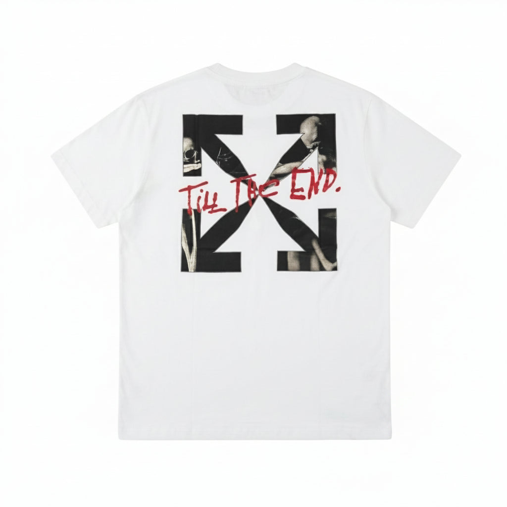 Off-White |END. x Off-White San Girolamo Tee White/Black| Size XL
