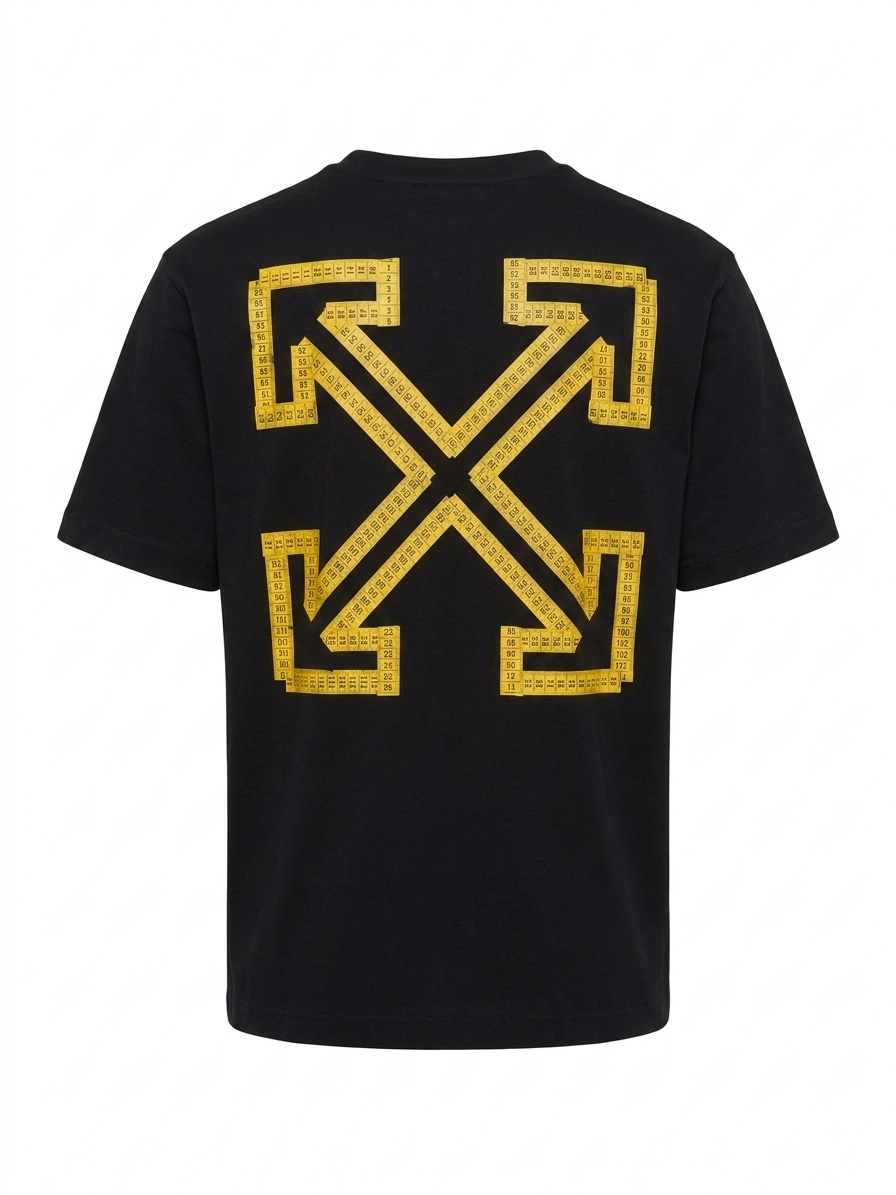 Off-White Tape Arrow Skate S/S Tee Black