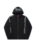 Supreme Connect Zip Up Hooded Sweatshirt Shop Black
