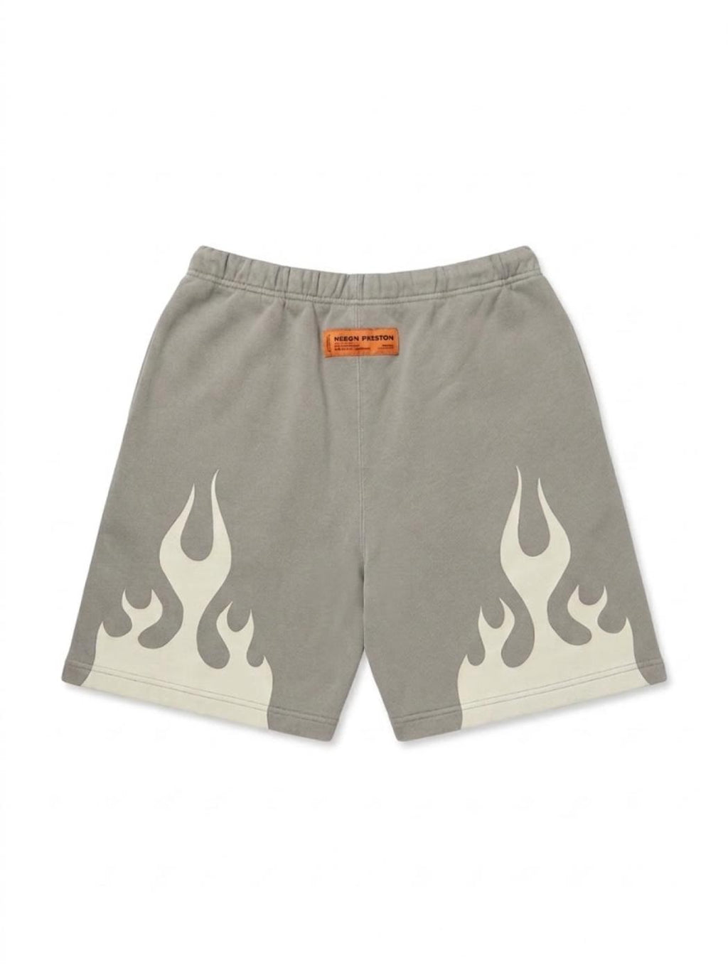 Heron Preston Heron Law Flames Sweatshorts Grey/White