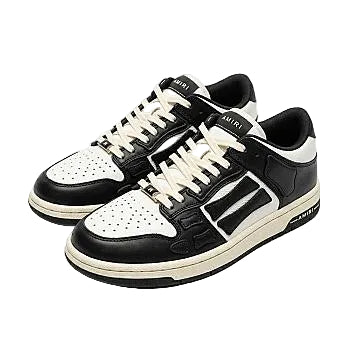 Amiri Skelt Top Low Black White