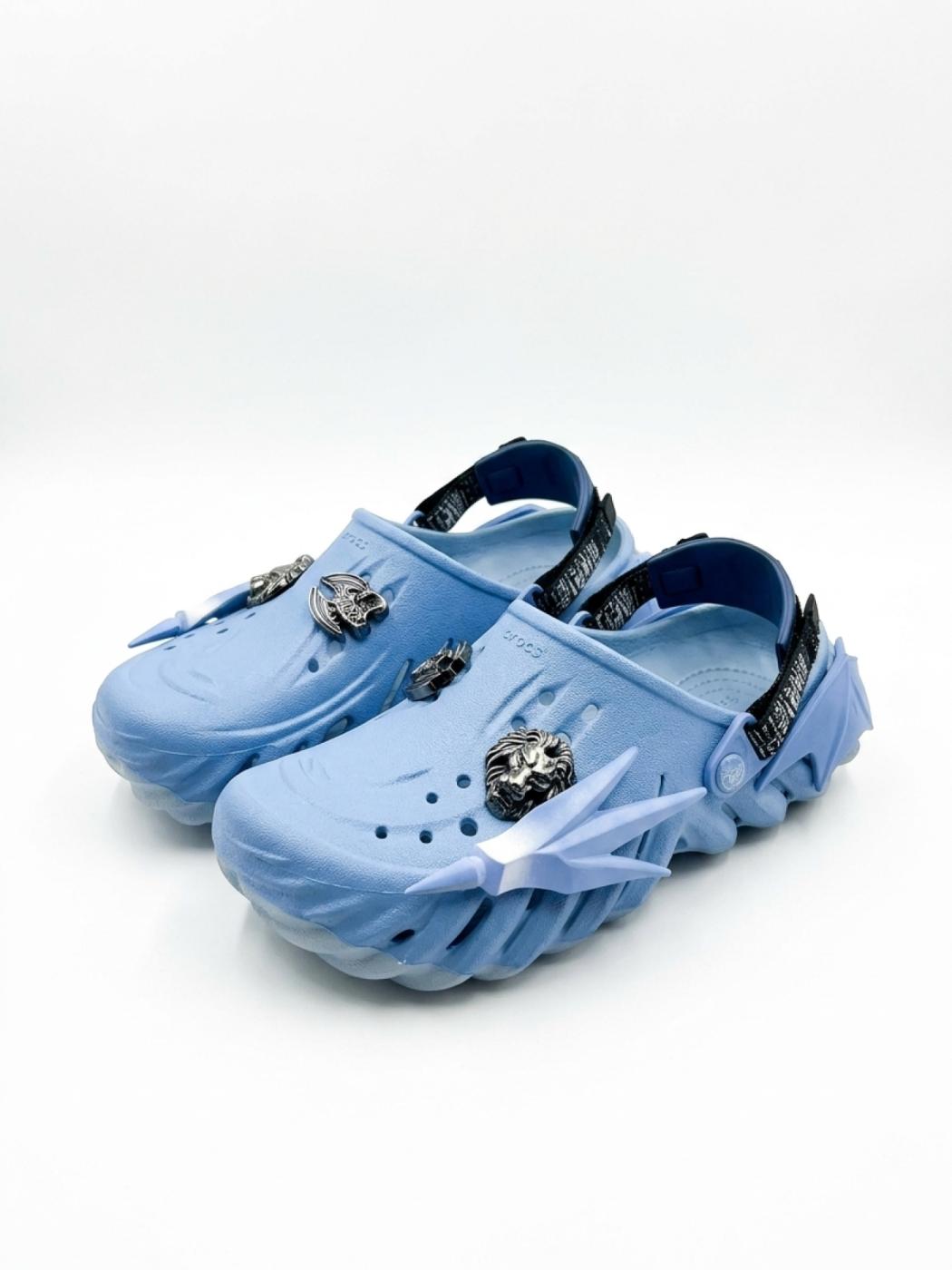 DM Crocs Echo Clog Yu-Gi-Oh White Dragon 8US (41/42)