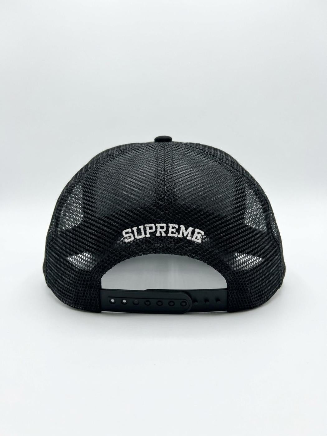 Supreme | Authorized Mesh Back 5-Panel Cap (FW26) | Black