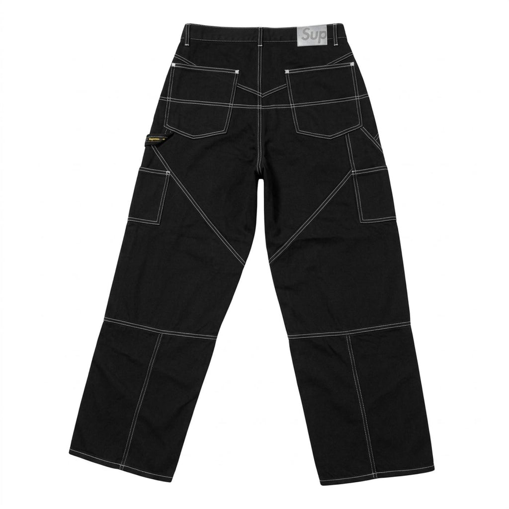 Supreme Paneled Double Knee Painter Pant Black