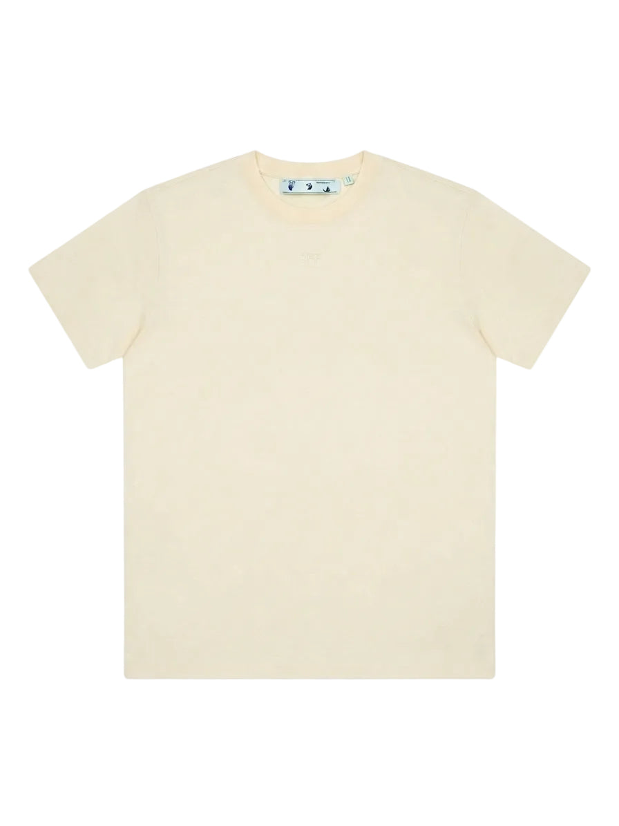 Off-White Playera Arrow Emblem Neutro