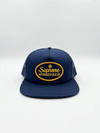 Supreme | Authorized Mesh Back 5-Panel Cap (FW26) | Navy