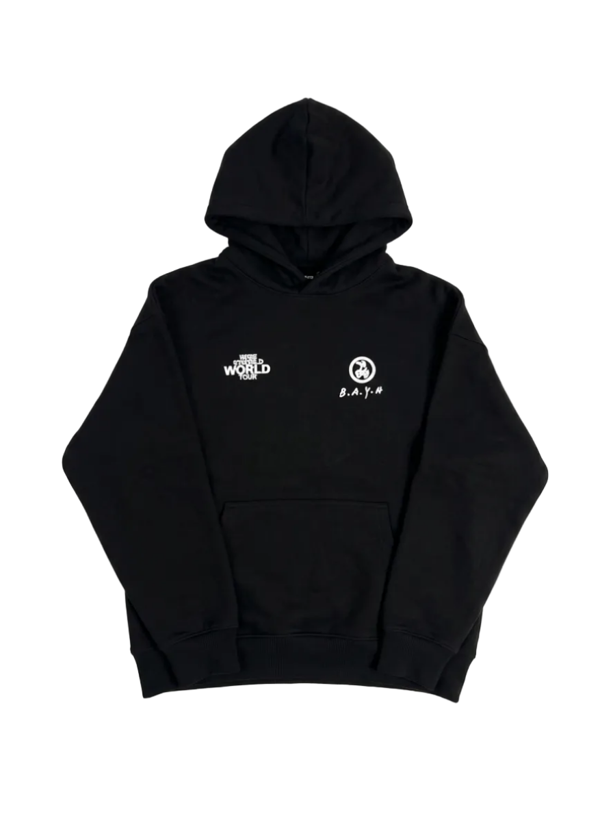 Nude Project Summer tour SS25 Hoodie Black