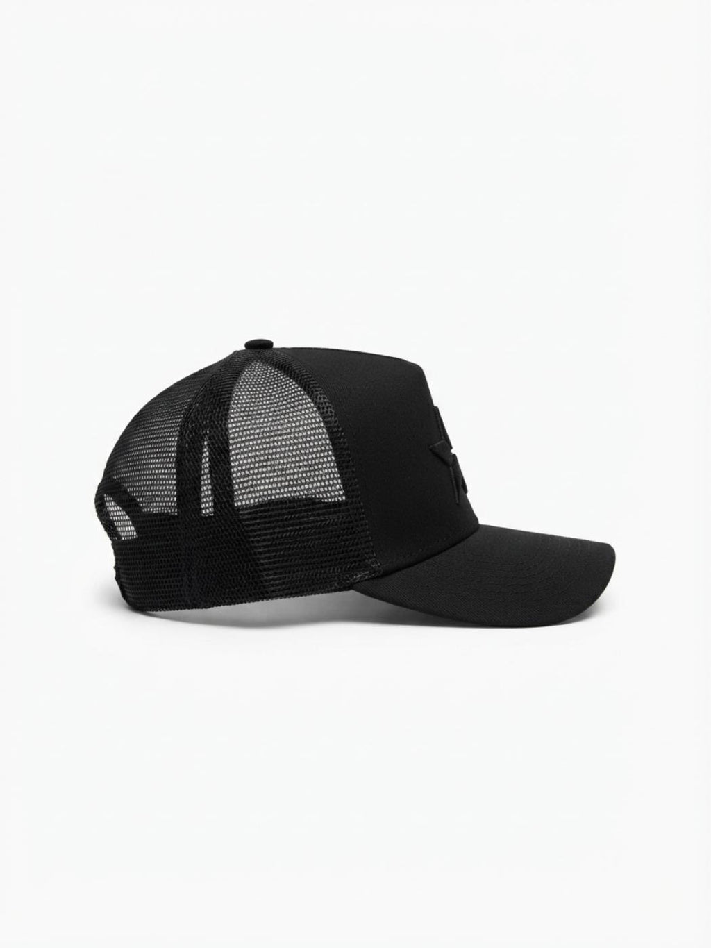 Amiri | 3 Star Trucker Hat | Black