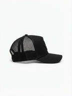 Amiri | 3 Star Trucker Hat | Black