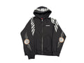 Supreme Wings Zip Up Hooded Sweatshirt Black