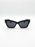 Off-White | Cincinnati Square Sunglasses | Black/Dark Grey (OERI110S24PLA0011007-FR)