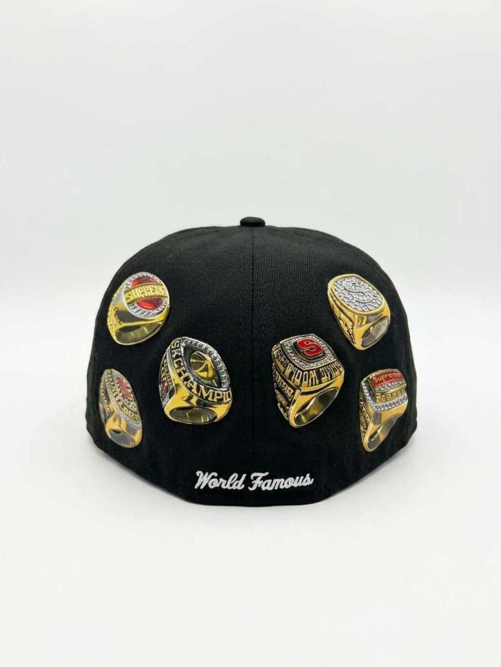 DM - Supreme | New Era 59FIFTY Supreme Rings Box Logo | Black