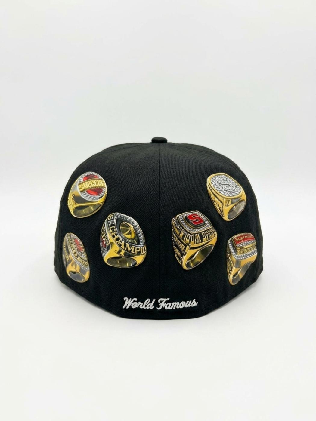 DM - Supreme | New Era 59FIFTY Supreme Rings Box Logo | Black