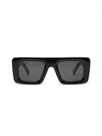 Off-White | Tropez Rectangular-Frame Sunglasses | Black/White (OMRI013S21PLA0011001)