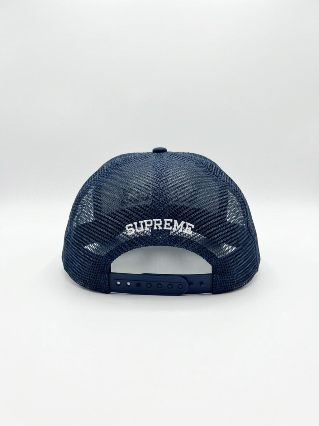Supreme | Authorized Mesh Back 5-Panel Cap (FW26) | Navy