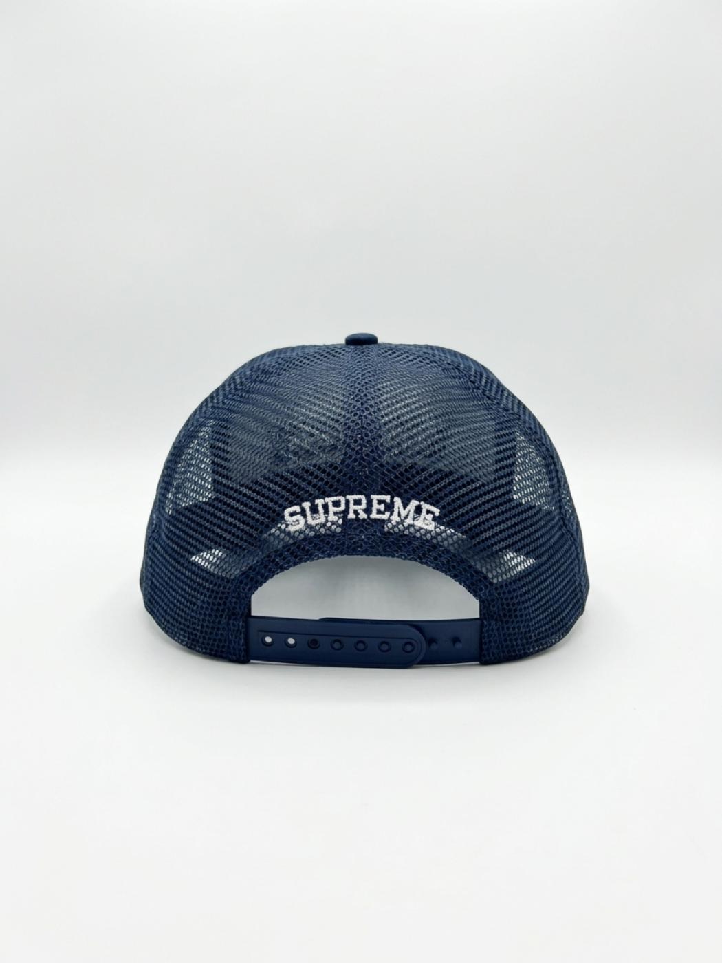 Supreme | Authorized Mesh Back 5-Panel Cap (FW26) | Navy