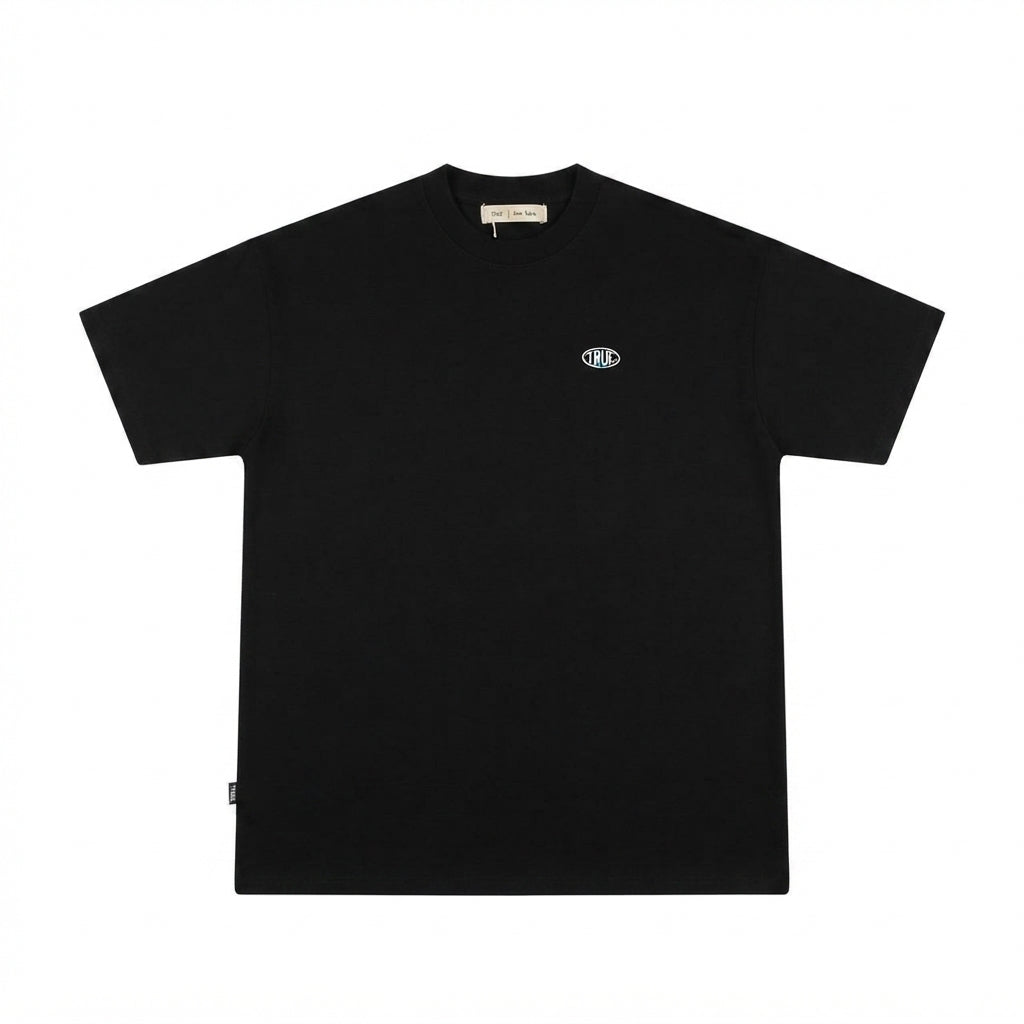 True Uniform Oversized T-Shirt - Black