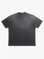 Allsaints Aeterna Short Sleeve Boxy T-Shirt Washed Black - M