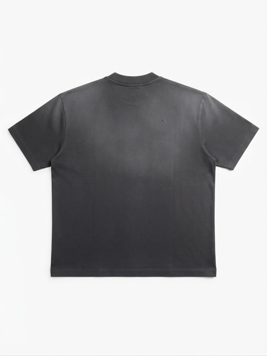 Allsaints Aeterna Short Sleeve Boxy T-Shirt Washed Black - M