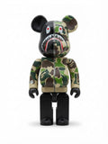 Bearbrick x BAPE Superalloy ABC Camo Shark 200%
