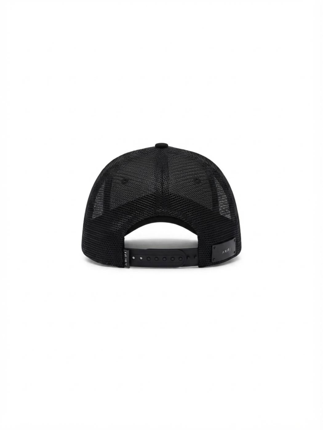 Amiri | 3 Star Trucker Hat | Black