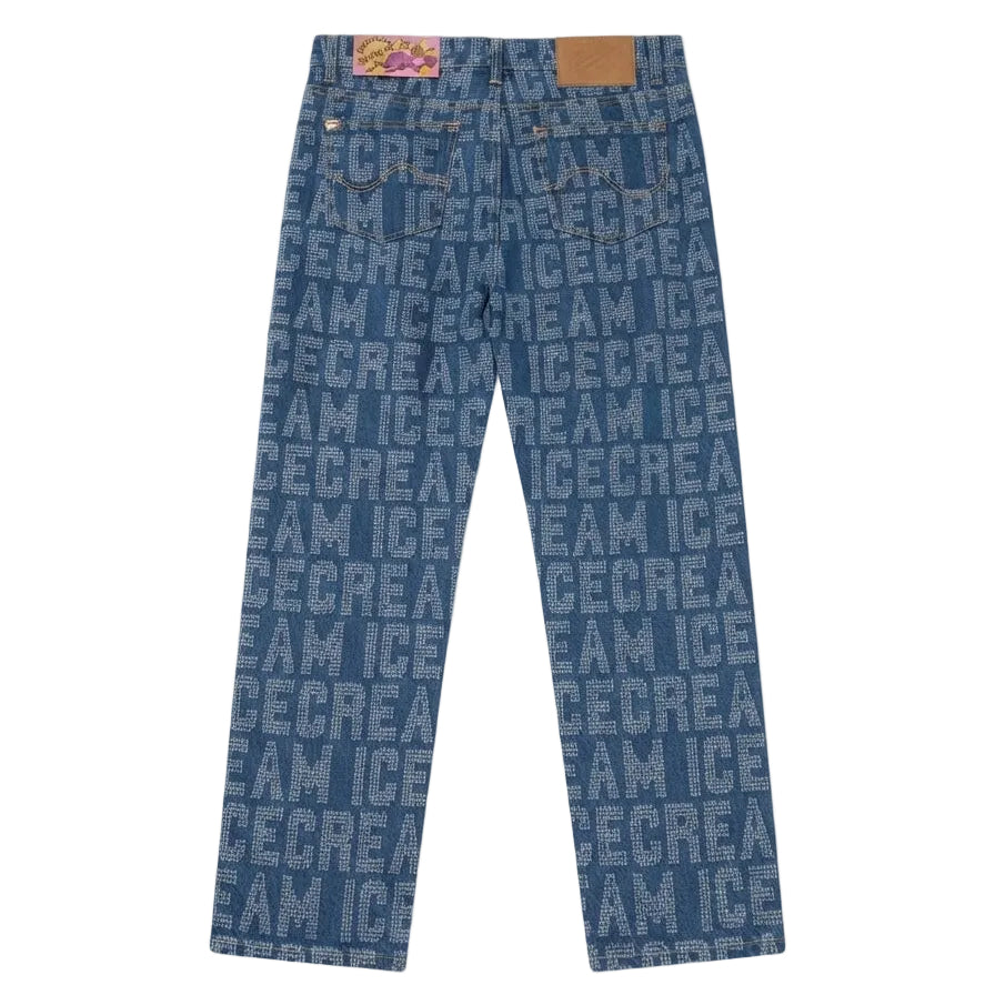 Ice Cream Sweet Tooth Strawberry Fit Jeans Blue Moon