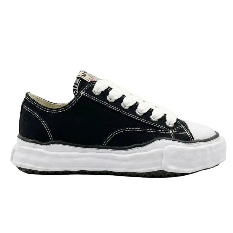 Maison Mihara Yasuhiro Peterson OG Sole Canvas Low Black