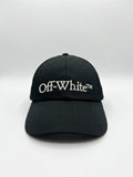 Off-White | Drill Bookish Baseball Cap | Black/White