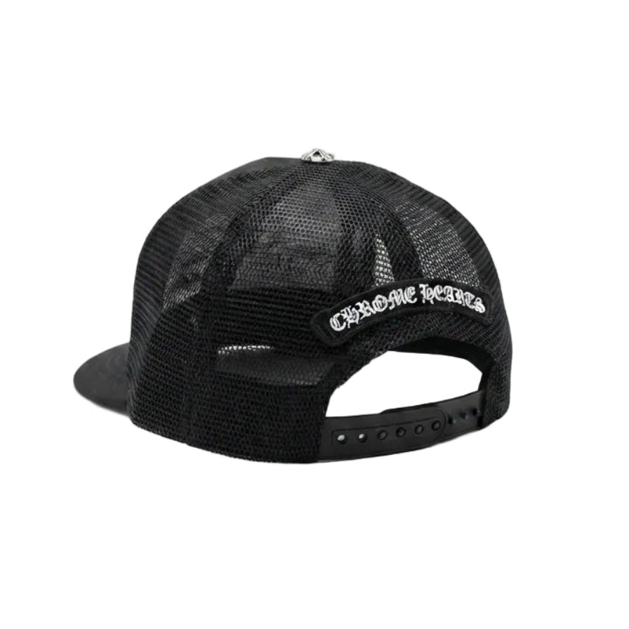 Chrome Hearts Gorro Triple Cross Trucker Hat Black/Camo
