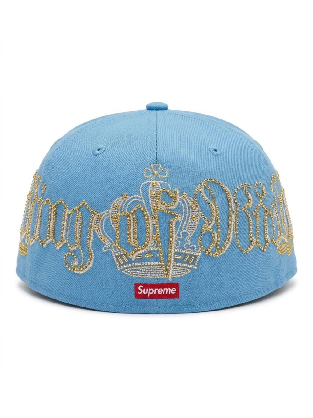 Supreme | Crown New Era 59Fifty Fitted Hat Light | Blue