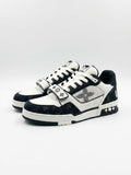 Louis Vuitton | LV Trainer Velcro Strap Monogram Denim Black White | 6.5 UK (40.5 EUR)