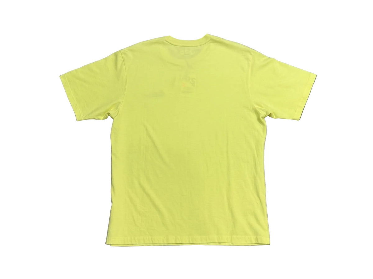 Supreme Washed Tag Short-Sleeve Top Yellow
