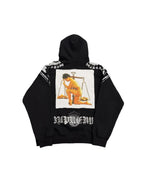 Supreme Wings Zip Up Hooded Sweatshirt Black