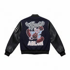 Off-White Chicago Bulls Varsity Jacket Navy/Black