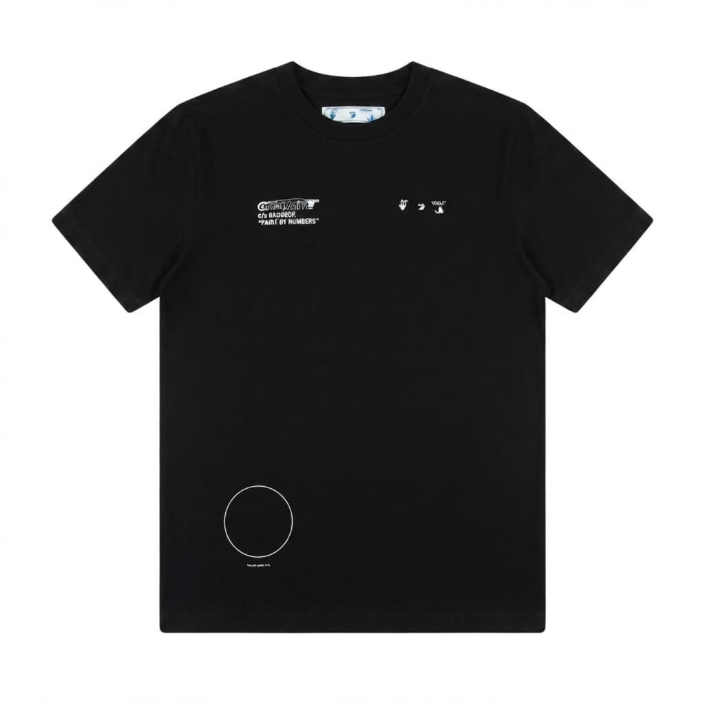 Off-White | PPLUX Arrow 1 Slim s/s Tee Black White | Size XL