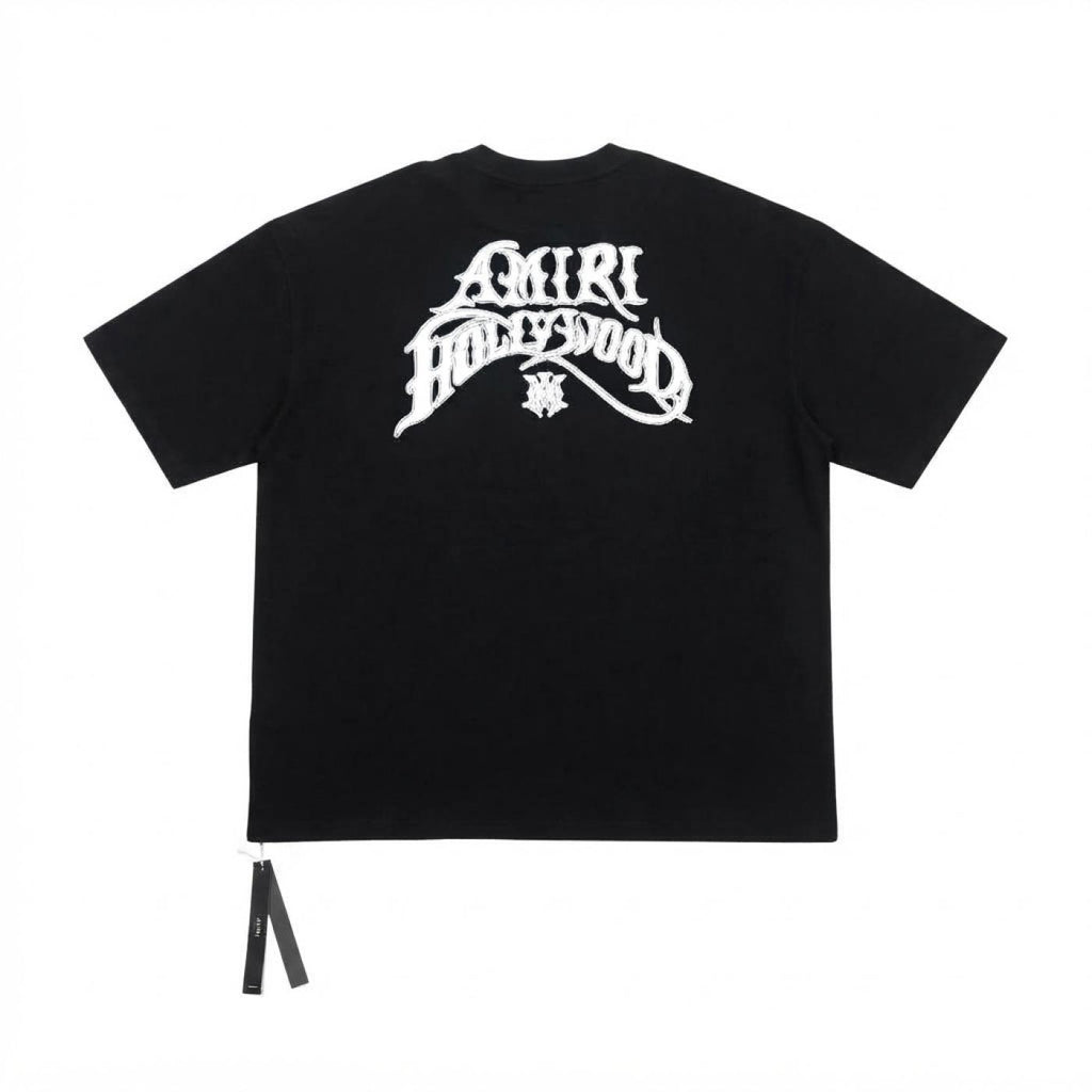 Amiri Hollywood Lightweight Jersey Skate Tee Black