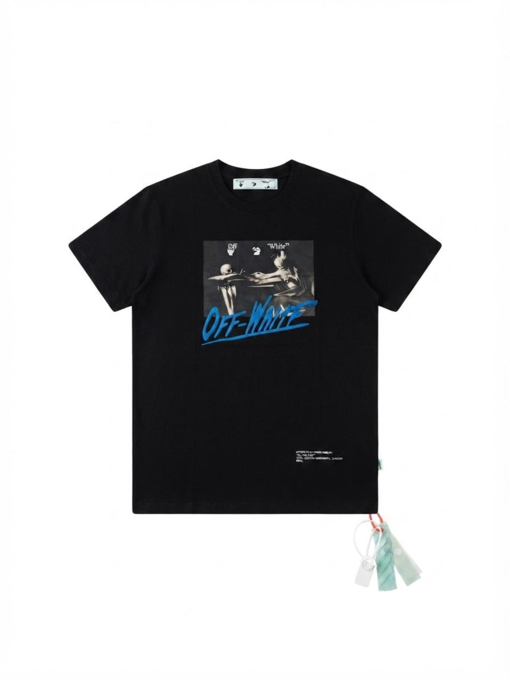 End x Off-White | San Girolamo Tee Black/Light Blue | Size L